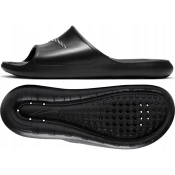 Pánské pantofle Pánské pantofle Nike černé, velikost 45, sportovní, Victori One CZ5478-001
