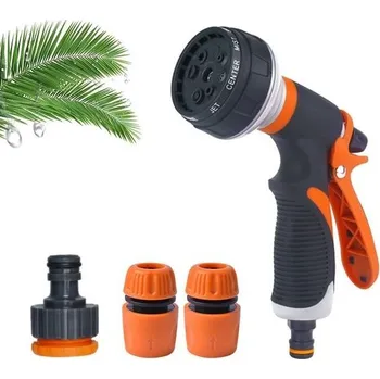 Zavlažování Zahradní hadicová stříkací pistole, zahradní zavlažovací pistole, zahradní zavlažovací pistole,