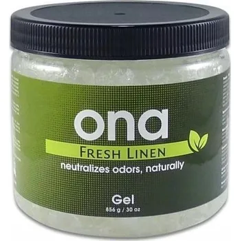 Osvěžovač vzduchu ONA Gel Fresh Linen Gel 1000ml - Neutralizátor zápachu s vůní čerstvého prádla
