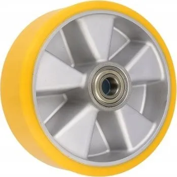 Pojezdové kolečko WIKO KOLEČKA, KOLO, KOLEČKO ROLKA VOZÍKY HLINÍK-POLYURETAN FI 200MM 800KG