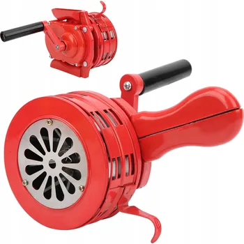 IP kamera Ruční klakson / siréna na kliku, červená, přenosná, 120 dB