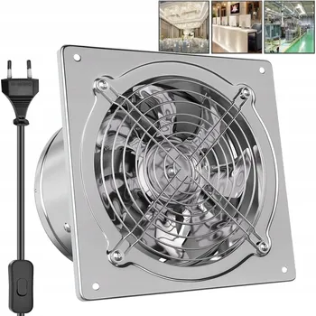 Domácí ventilátor Koupelnový ventilátor 150 mm 525 m3/h