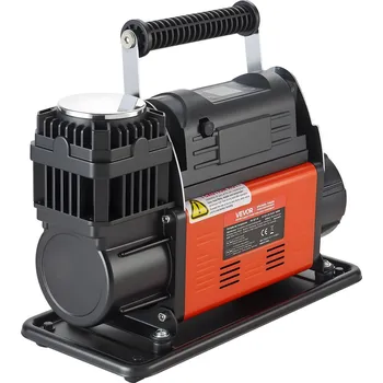Kompresor Vevor Přenosný 12V kompresor do auta s LCD, auto-stop, 202 L/Min 150PSI