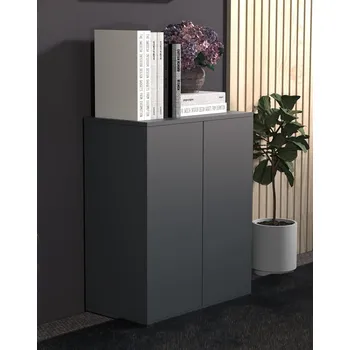 Koupelnový nábytek VCM Skříňka Dalosa 2-komorová, antracitová 486502