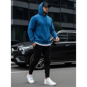 Pánská mikina Pánská mikina s kapucí BX4245 Barva: Světle Modrá, Velikost: M