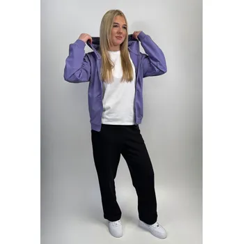 Dívčí mikina Reporter Young | Dívčí fialová mikina s kapucí a potiskem ‚EXPERIENCE‘ - Barva FIALOVÁ, Velikost 164 243-0555G-06-670-1