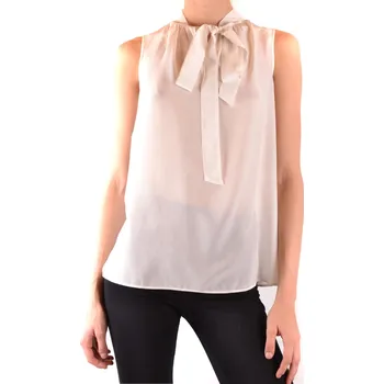 Dámská halenka Halenka Boutique Moschino s mašlí Boutique Moschino černá | krémová 3511593