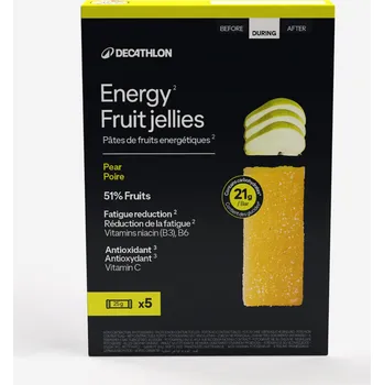 Nástraha DECATHLON Ovocné želé hruška 25 g 5 ks