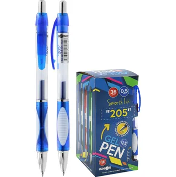 Pero gelové JUNIOR 205 0,5 mm - modrá náplň