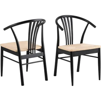 Židle I_York - Actona Černá 54x83 cm