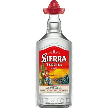 Alkoholický nápoj Sierra Tequila Blanco 35% obj.