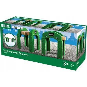 Vláček a vláčkodráha Brio Vláčkodráha - Deluxe podpěry 33253