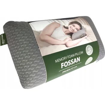 Polštář Polštář ZDRAVOTNÍ TERMOELASTICKÝ ORTOPEDICKÝ šedý 24x42x12 WELLPUR