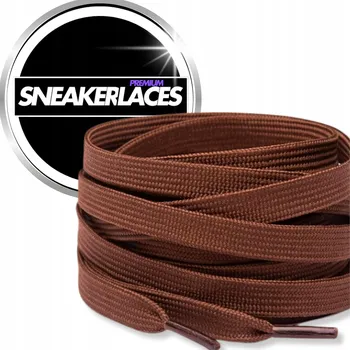 Tkaničky do bot KICKS-GEEKS tkaničky hnědé, délka 180 cm