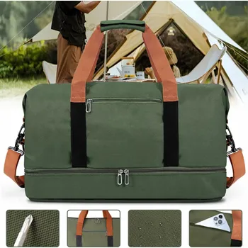 Cestovní sportovní taška Příruční zavazadlo Turistická voděodolná VELKÁ