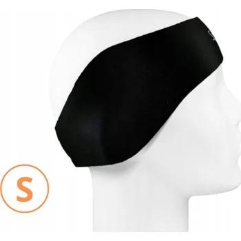 Čelenka Plavecká čelenka na uši - černá - velikost S