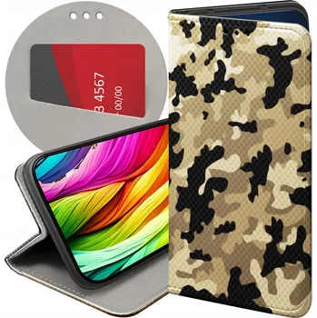 Pouzdro na mobilní telefon Flipové pouzdro Hello Case pro Xiaomi Redmi Note 13 4G, zelené