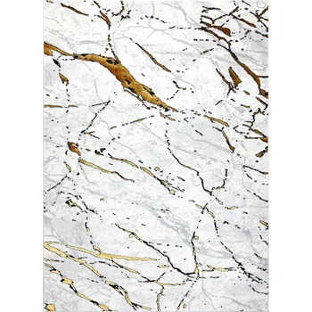 Koberec Dywany Łuszczów Kusový koberec Allure 1963 white/gold Rozměry koberců: 120x170