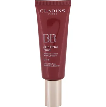 Přípravek na tvář Clarins BB Skin Detox Fluid SPF25 bb krém 45 ml odstín 03 Dark