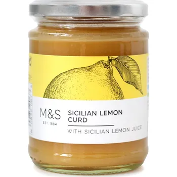 Marks & Spencer Lemon curd krém ze sicilských citrónů 325 g