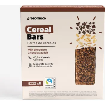 DECATHLON Cereální tyčinka čokoládová 6 ks