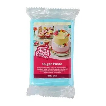 Přisada na vaření a pečení Modrý fondán baby blue FunCakes, 250 g