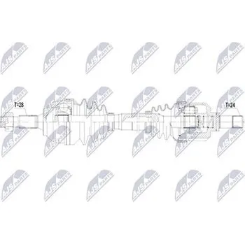Hnací hřídel - poloosa NTY NPW-CT-178