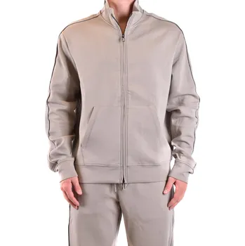 Pánské oblečení Emporio Armani pánská mikina na zip Emporio Armani kaki 3511595