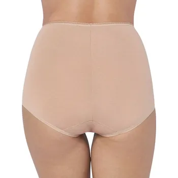 Dámská móda sloggi 24/7 Cotton Maxi C3P - BROWN - SLOGGI BROWN - SLOGGI 44