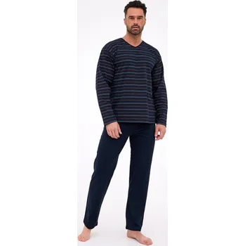 Pánské pyžamo PÁNSKÉ PYŽAMO DR 139 J/25 granát XL