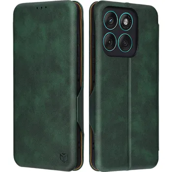 Pouzdro na mobilní telefon Pouzdro Techsuit Safe Wallet Plus pro Motorola Edge 60 Edge 60 Fusion zelené