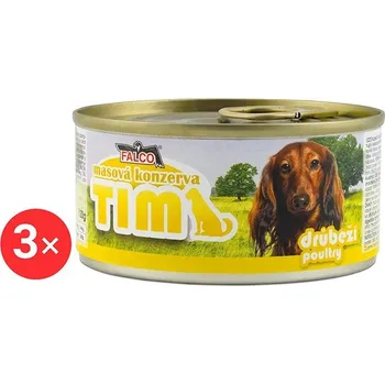 Krmivo pro psa Sokol Falco TIM drůbeží 3 × 120 g