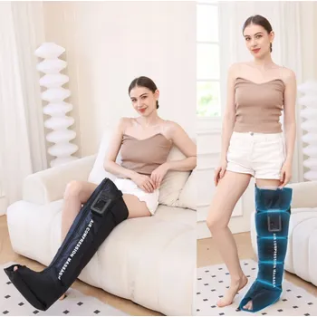 Masážní přístroj PŘÍSTROJ PRO LYMFODRENÁŽ PRESOTERAPIE 2 NOHY 2000MAH RELAX