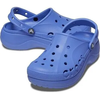 Dámská obuv Dřeváky Crocs nazouváky na platformě 34.5 w5 Lapis