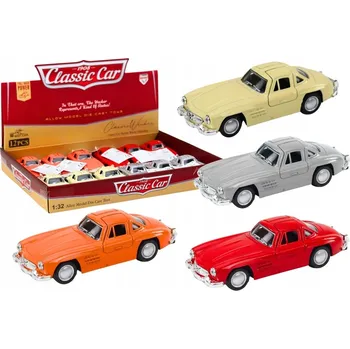 autíčko Klasické auto 1:32 Kovové Otevírací dveře Pohon
