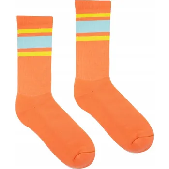 Pánské ponožky KABAK Sportovní Ponožky Tutti Frutti 42-46 oranžové, velikost 42-46