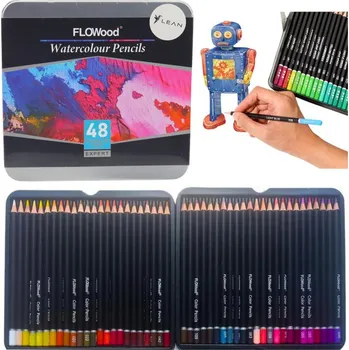 Pastelka Sada uměleckých akvarelových pastelek 48 kusů barev