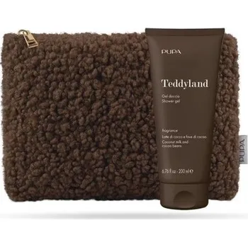 Péče o rty Sprchový gel Pupa Milano Teddyland, parfémovaný, 200 ml, 004 Kokosové mléko a kakaové boby
