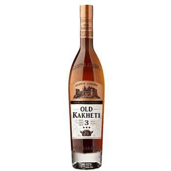 Brandy Old Kakheti 3 letý Gruzignac (gruzínská brandy) - 0,5 l