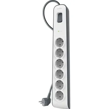 Prodlužovací kabel Belkin Surge strip 6 zásuvek, 2m BSV603vf2M-V2