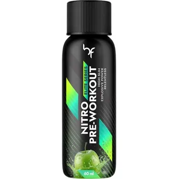 Anabolizér BodyFuse Nitro Pre-Workout Shot Elite Series Shot 60 ml Jablko Kofein