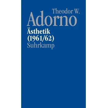 Nachgelassene Schriften. Abteilung IV: Vorlesungen - Theodor W. Adorno [DE] (2025, Pevná, Suhrkamp)