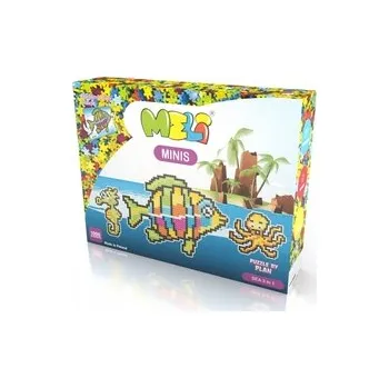 ostatní stavebnice Meli Minis Sea 3v1 Thematic + Stavební plán 50323