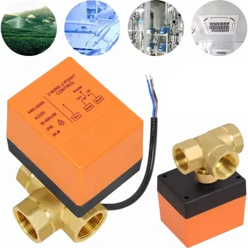 Ventil ELEKTROMAGNETICKÝ VENTIL 3cestný kulový DN25 1" 220V