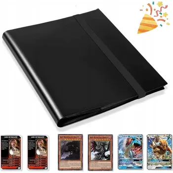Příslušenství ke karetním hrám UNIVERZÁLNÍ POŘADAČ NA ALBUMY 360 KARET ČERNÝ S ODOLNÝM PROVEDENÍM