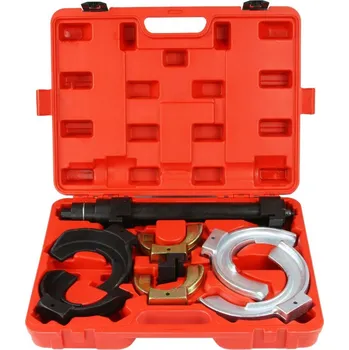 MAR-POL M80438 Stahovák pružin McPherson, s vyměnitelnými čelistmi, univerzální sada