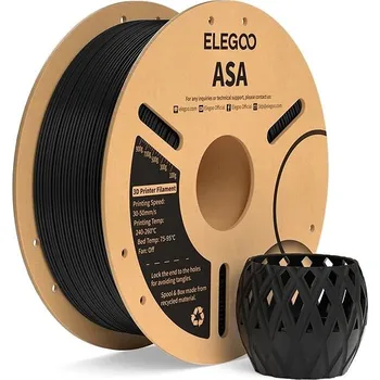 Příslušenství k 3D tiskárně Elegoo ASA 1kg Black