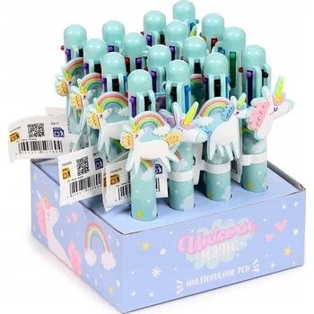 PROPISKA VÍCEBAREVNÁ 6V1 JEDNOROŽEC (16 KS)