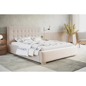 Postel Čalouněná postel BED 2 120x200 béžová