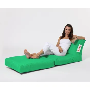 Sedací pytel Zahradní sedací vak Siesta Sofa 55/40 cm/ 180/40 cm zelený